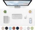 Leather Desk Pad, Large Mouse Pad, Non-Slip Desktop Mat, Leather Desk Blotter by Bloss