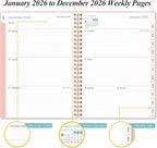 2026 Planner - Planner 2026 from January 2026 - December 2026, Weekly & Monthly - Image 3