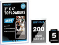 400 Card Sleeves Top Loaders for Cards by Unknown