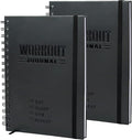 Nextnoid Hardcover Fitness Planner Workout Journal by Nextnoid