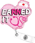 Aoryalps Earned IT Retractable Badge Reel Holder Retractable by Unknown