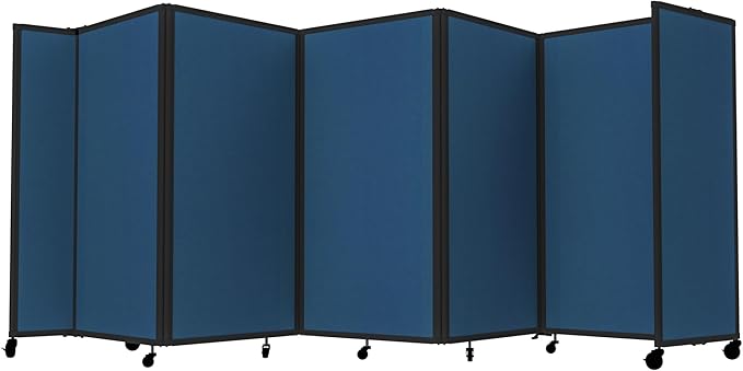 Versare Room Divider 360 Portable Wall Partition | Folding Panels | Large by VERSARE