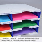 Ultimate Office TierDrop Jumbo 3-Compartment High-Wall - Image 3