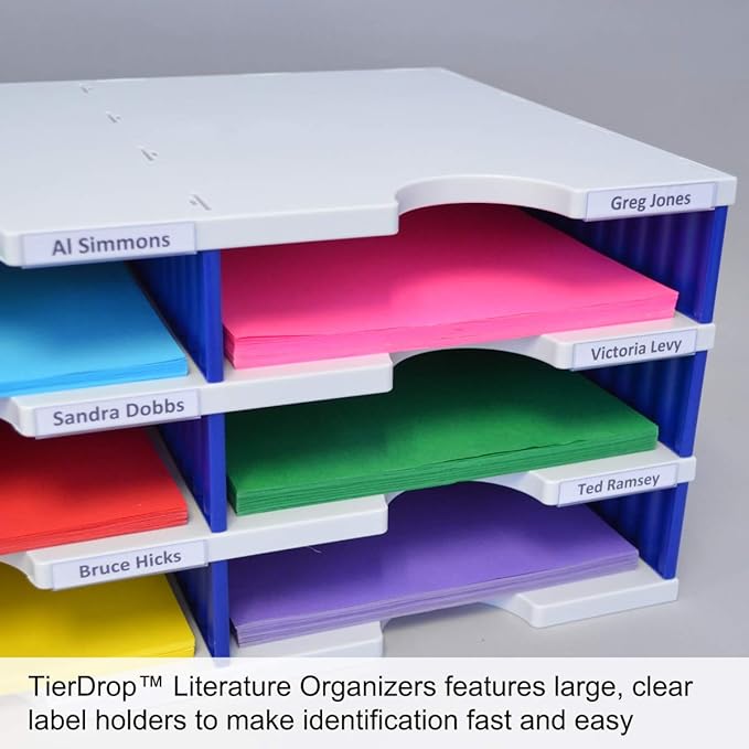Ultimate Office TierDrop Jumbo 3-Compartment High-Wall - Image 3