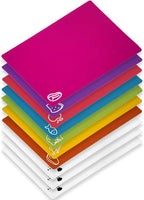 10 Pieces Flexible Cutting Boards, BPA Free Plastic Cutting Boards by GoodLuck
