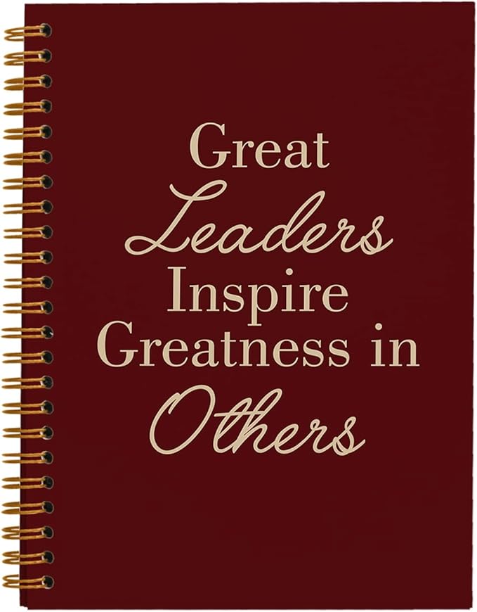 OXW Red Meeting Notebooks for Work, Leadership Gifts Office Work Notebook by Unknown