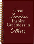 OXW Red Meeting Notebooks for Work, Leadership Gifts Office Work Notebook by Unknown