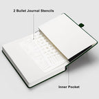 RETTACY Bullet Dotted Journal Notebook, 320 Numbered Pages, A5 Medium Size - Image 7