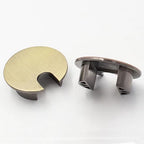 TuTuYa 4PCS Desk Grommet, Bronze Desk Grommet 1-3/8 Inch Desk Cable Grommet - Image 2