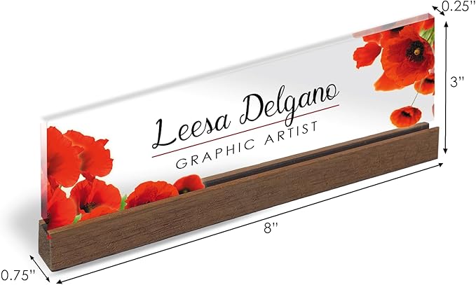 Artblox Office Personalized Name Plate - Image 2