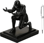 Amoysanli Knight Pen Holder Desk Organizers and Accessories Desk Decor Resin - Image 2
