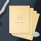 50 Thicker Stationery Vintage Antique Design Printing/Writing Papers 8.5 x 11 in - Image 5