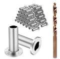 BLIKA 50 Pack Stainless Steel Protector Sleeves by BLIKA
