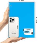 Rosmonde 5000 Packs 1 Subject Notebooks, Spiral Notebook Bulk, College Ruled - Image 3