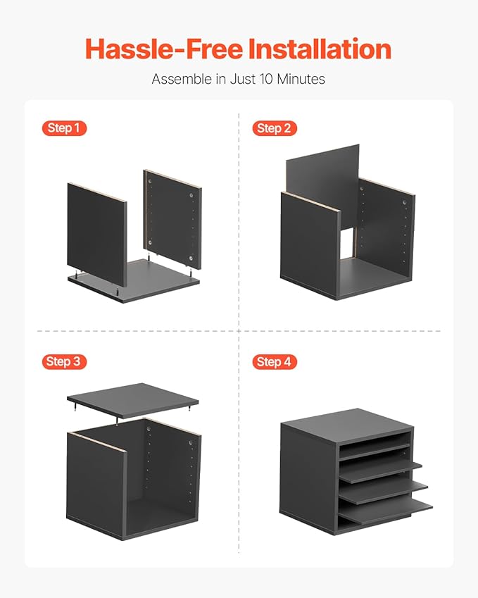 VEVOR Literature Organizer, 5 Compartments Office Mailbox - Image 6
