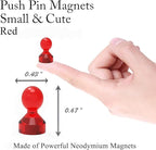 MHDMAG Magnetic Push Pins Powerful Push Pin Magnets - Image 2