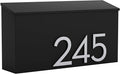 post & porch The OG Mailbox | Wall Mounted Mailbox | Black/Brown/White/Grey by postporch
