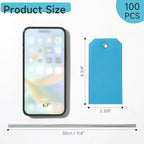 100 Plastic Shipping Tags with Wire - Image 2