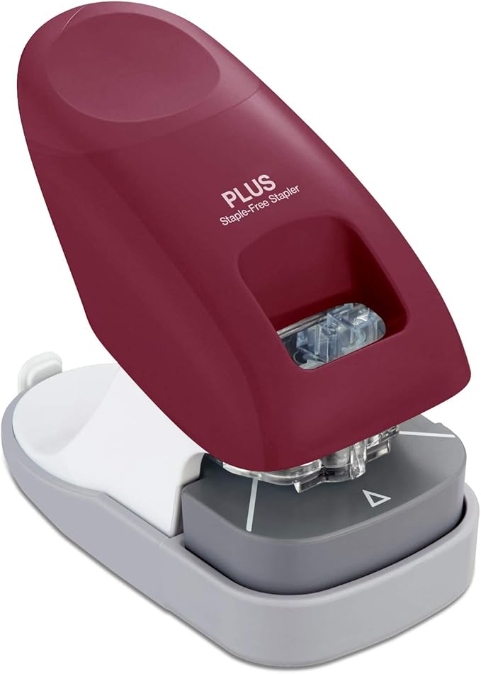 Plus Paper Clinch Desktop Staple-Free Stapler - Image 6