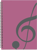 MAXCURY Blank Sheet Music Composition Manuscript Staff Paper Art Music Notebook by MAXCURY