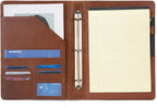 Geslun Personalized Genuine Leather 3 Ring Binder, Custom Engraved 8.5 x 11 - Image 8
