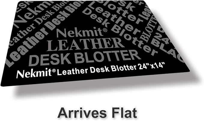 Nekmit Leather Desk Blotter Pad 24 x 14 Inches, Waterproof - Image 7