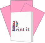 Print It - Vellum Bristol Colored Cardstock Cover Paper, 67 Lb, 8.5" X 11” - Image 2