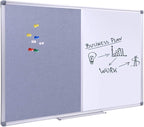 DexBoard 48x36 inch Large Magnetic Combo Board by DexBoard
