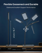 trond desk lamp, dimmable eye-caring table lamp, memory, front angle view