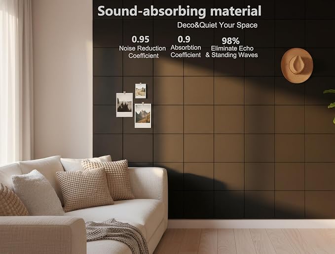 G Gamit Large Felt Wall Tiles Bulletin Board, Large Cork Board Alternative - Image 7