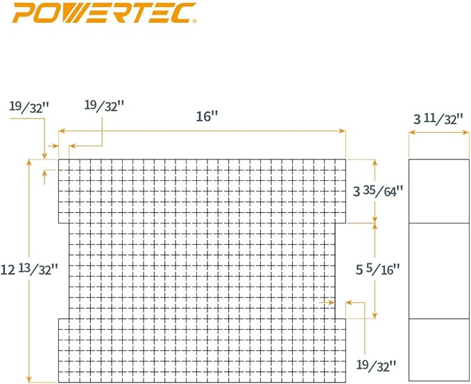 POWERTEC Tool Box Foam Insert, Pluck Foam Tool Organizer - Image 4