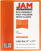 JAM PAPER Plastic Color POP Folders - Image 7