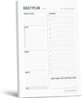Daily Planner Notepad with Hourly Schedule by TwoTumbleweeds