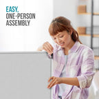 Steel-AID 50-inch Rolling Privacy Room Divider - Image 6