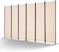 VEVOR Room Divider, 6 Panel Room Divider, Folding Privacy Screen and Portable by VEVOR