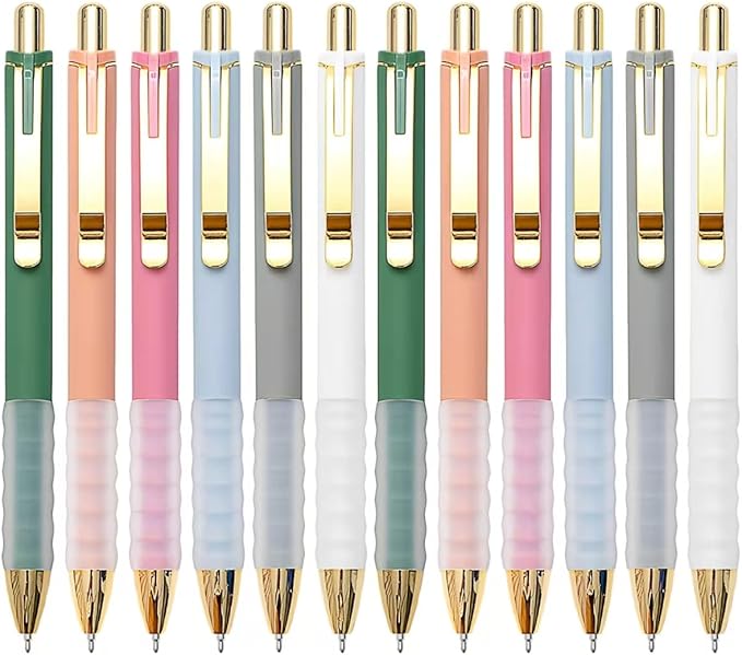 Linbsunne Ballpoint Pens Black Medium Point 1mm by Linbsunne