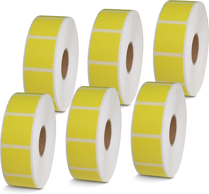 BETCKEY - 1" x 1" Square QR Code Labels Compatible by BETCKEY