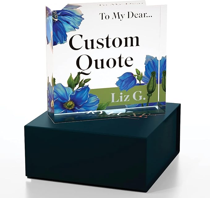 Custom Acrylic Sign Personalized, Custom Desk Name Plate, 18 Styles, - Image 6