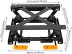 DEIGEHJRE Car Seats Height Adjuster Holder, Seat Lifting Base Car Seat Lift Rack - Image 8