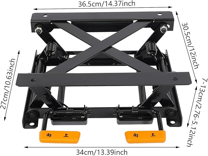 DEIGEHJRE Car Seats Height Adjuster Holder, Seat Lifting Base Car Seat Lift Rack - Image 8
