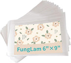 6”×9” Self-Adhesive Shipping Label Sleeves, FungLam Shipping Label Sleeves by FungLam