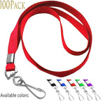 Beebel Red Lanyards 100 Pcs Lanyard - Image 3