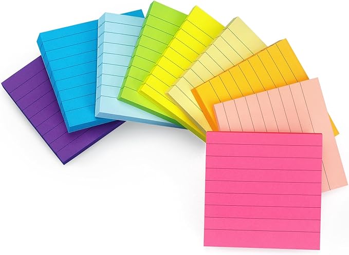Early Buy Lined Sticky Notes - Image 2