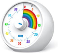 Visual Timer for Kids, 60-Minute Countdown for Classroom Office Kitchen by kieckysquirrel