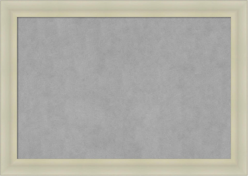 Amanti Art Silver Framed Magnetic Board 29x41 Large Vision Board
