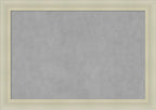 Amanti Art Silver Framed Magnetic Board 29x41 Large Vision Board