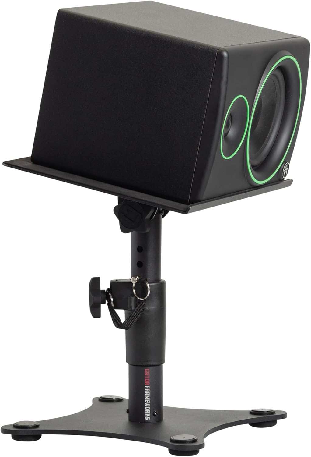 Gator Frameworks Desktop Studio Monitor and Speaker Stands with EVA Foam Padd...