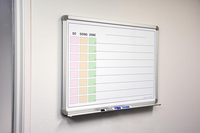 Do - Doing - Done List Whiteboard 48" x 36" - Image 2
