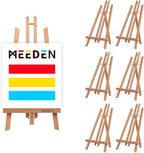 MEEDEN 6 Pack 20 Inch Art Beech Wooden Tabletop Easel by MEEDEN
