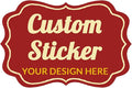 100-500 Pcs Custom Stickers Personalized Labels by Bemumley